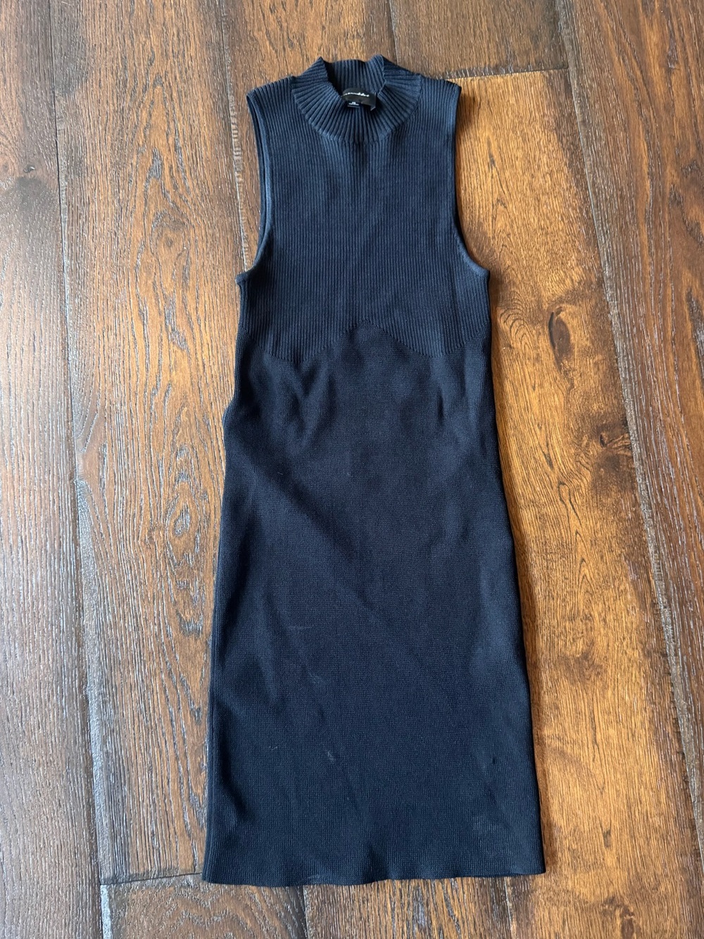 Black Turtleneck Mini Dress
